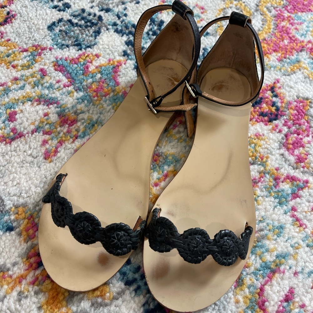 Black sandals